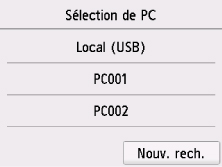 figure : écran tactile